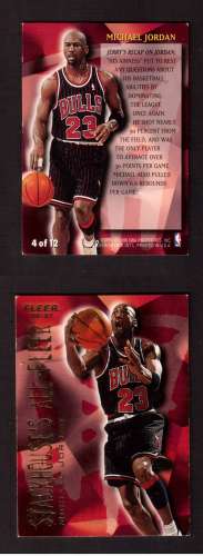 Basket Fleer '96-97 Stackhouse's    All Fleer Michael Jordan 4 of 12