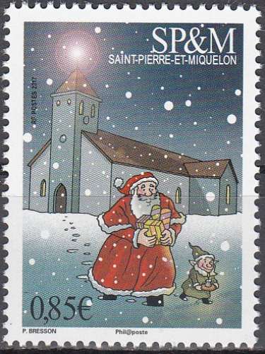 Saint-Pierre & Miquelon 2017 Noël Neuf **