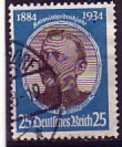 Allemagne 1934  Y&T  502  oblitéré