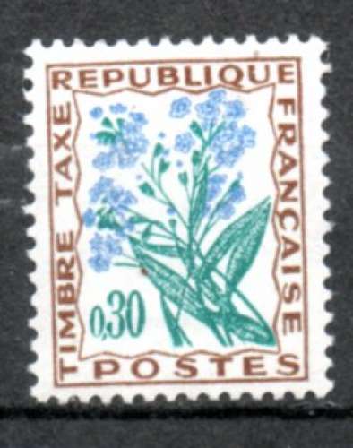 France Neuf Yvert Taxe N°99 Myosotis