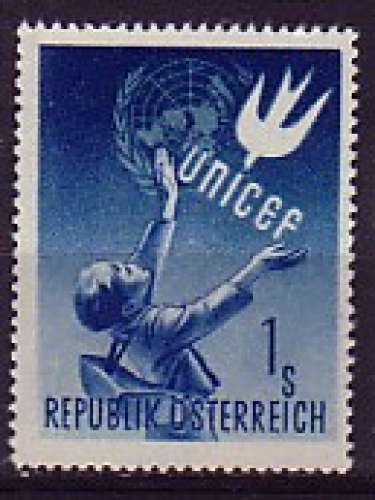 Autriche 1949  Y&T  777  N**   UNICEF 