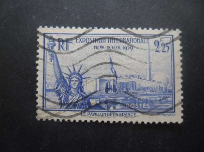 FRANCE N°426 expo de New York oblitéré
