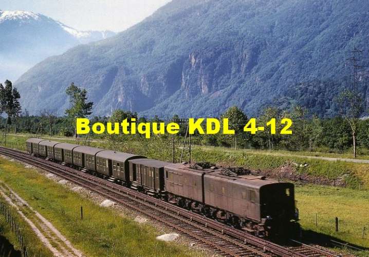 ART 085 - Train - loco 1ABBA1 3600 vers EPIERRE - Savoie - SNCF