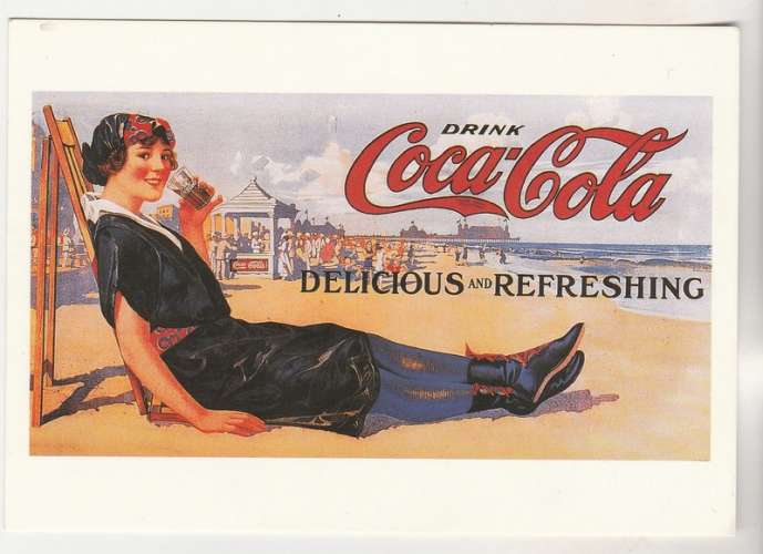 cpm Publicité pour Coca-Cola  