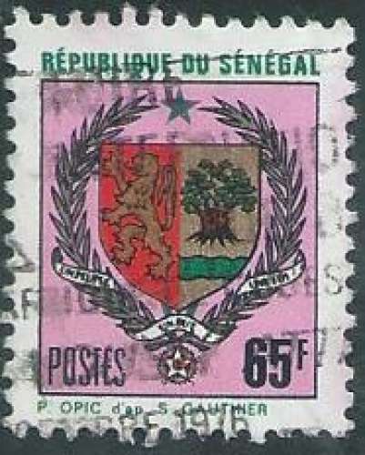 Sénégal - Y&T 0434 (o) - Armoiries -