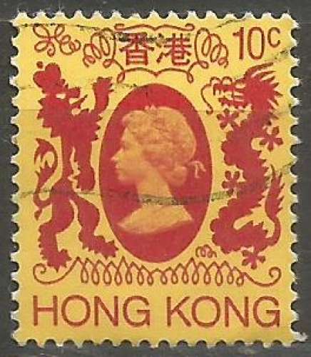 Hong-Kong - 1982 - Y&T n° 382 - Obli. - Reine Elizabeth II - Série courante