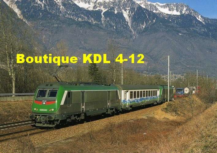 RU 0834 - Train - loco BB 36340 vers SAINT-AVRE LA CHAMBRE - Savoie - SNCF
