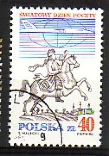 Pologne 1986  Y&T  2861  oblitéré