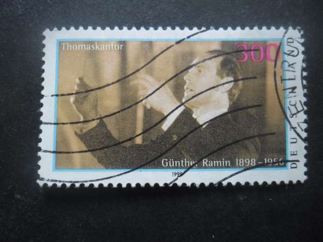 RFA N°1851 Gunther Ramin oblitéré cote 2€