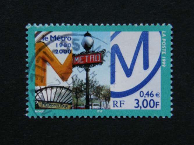 Y.T. 3292 Oblitéré avec cachet rond