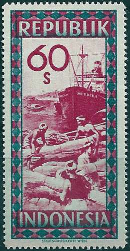 Indonésie - 1949 - Mi 94** - MNH - ( émission de Vienne )