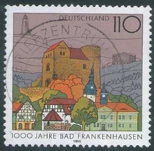 Allemagne - RFA - Y&T 1810 (o) - Villes -