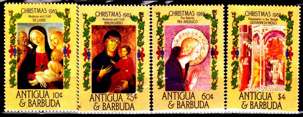 Antigua 881 / 84 Noël 1985