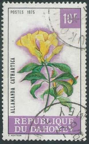 Dahomey - Y&T 0360 (o) - Fleurs -