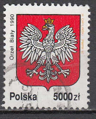 Pologne 1992  Y&T  3222  oblitéré  