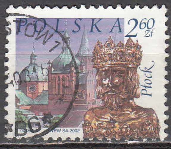 Pologne 2002  2,60 Zl  oblitéré  