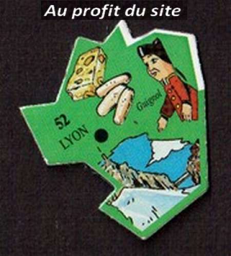 Au profit du site magnets carte France 52 Lyon