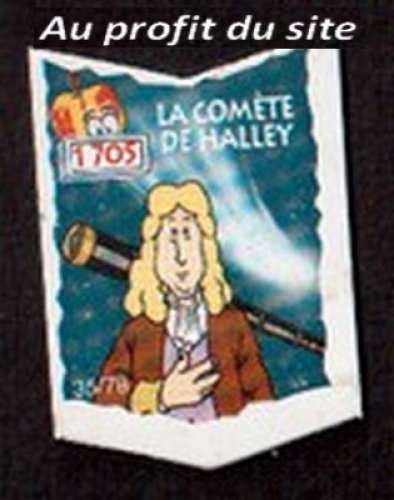 Au profit du site magnets 1705 la comète de Halley