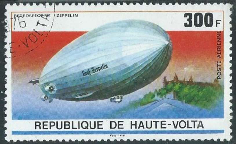 Haute Volta - Poste Aérienne - Y&T 0207 (o) -  Dirigeables -