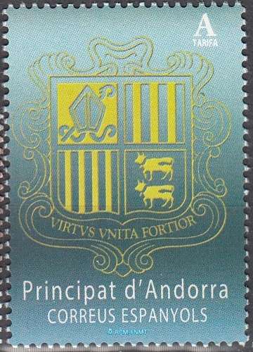 Andorra Español 2018 Armoirie Neuf **