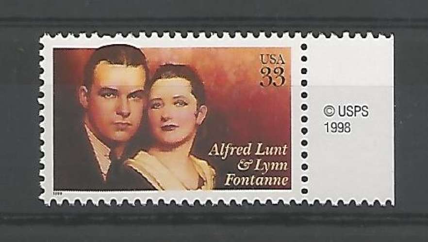 Etats Unis - 1999 - Acteurs - Tp n° 2854 - Neuf **