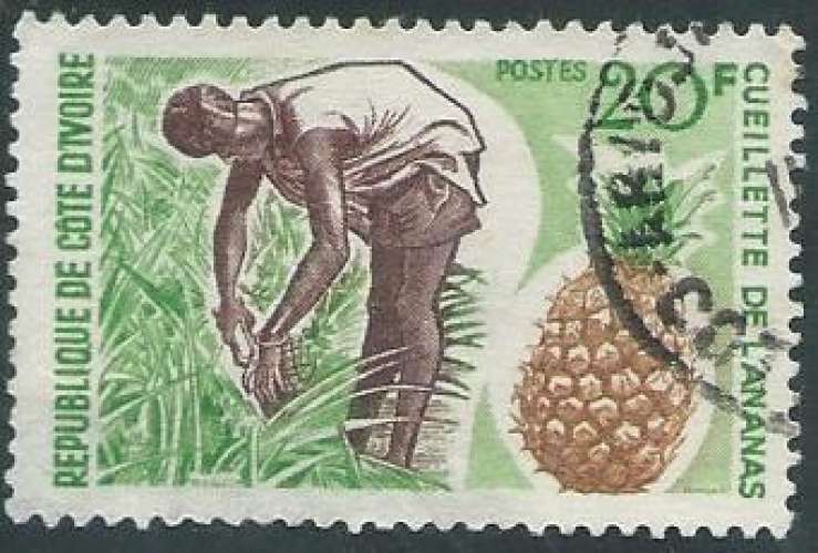 Côte d'Ivoire - Y&T 0260 (o) - Ananas