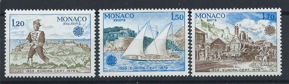 Monaco N°1186/87** (MNH) 1979 - Europa