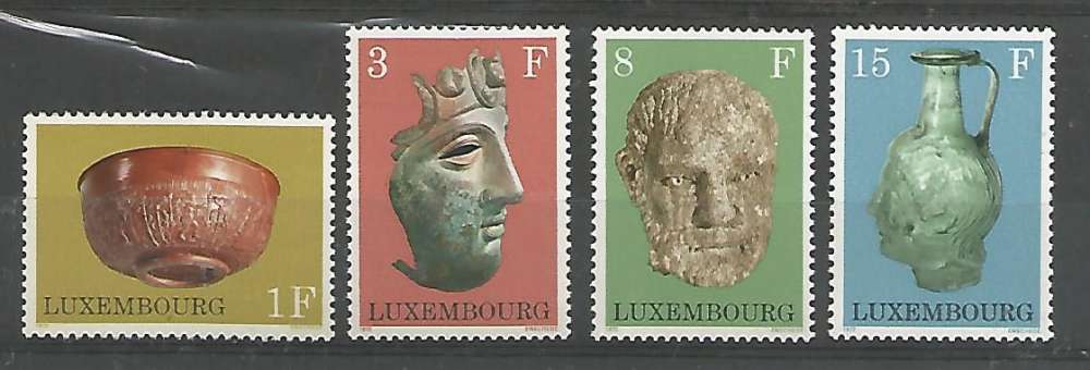 Luxembourg - 1972 -Objets Gallos Romains - tp n° 791 / 4 - Neuf **