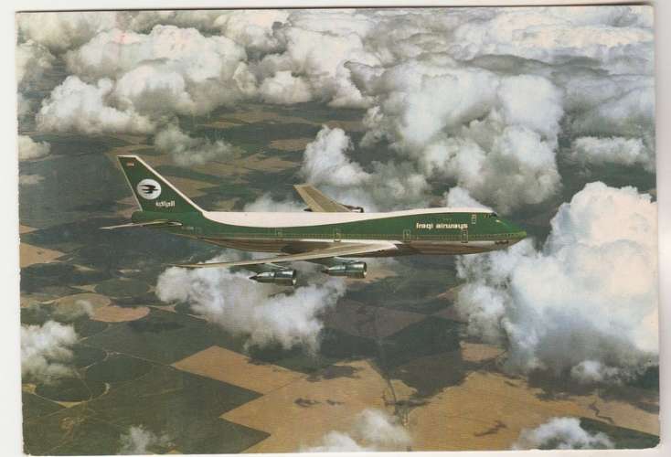 cpm Iraqi Airways  Boeing 747 