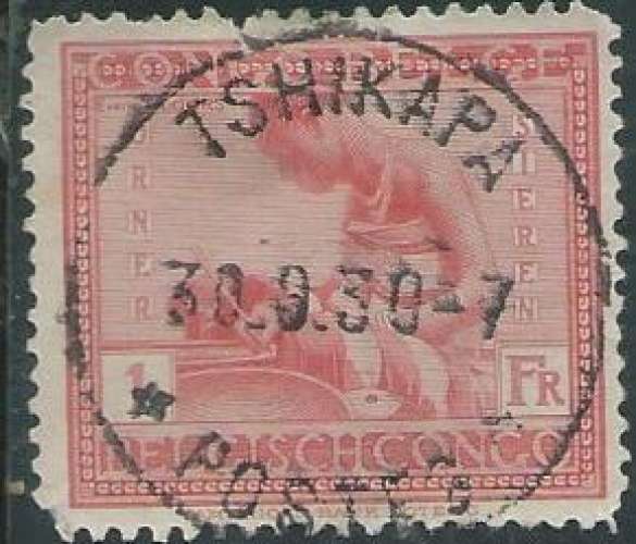 Congo Belge - Y&T 0128 (o) 
