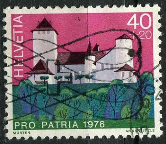 SUISSE 1976 OBLITERE  N° 1007