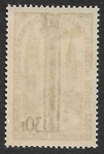 FRANCE 1954  Y&T 986 neuf - Centre d'études romanes , Eglise Saint Philibert à Tournus 