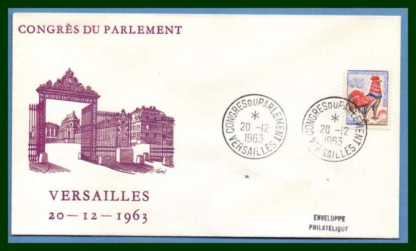 BT Congrès du Parlement Versailles 1963 / N° 1331