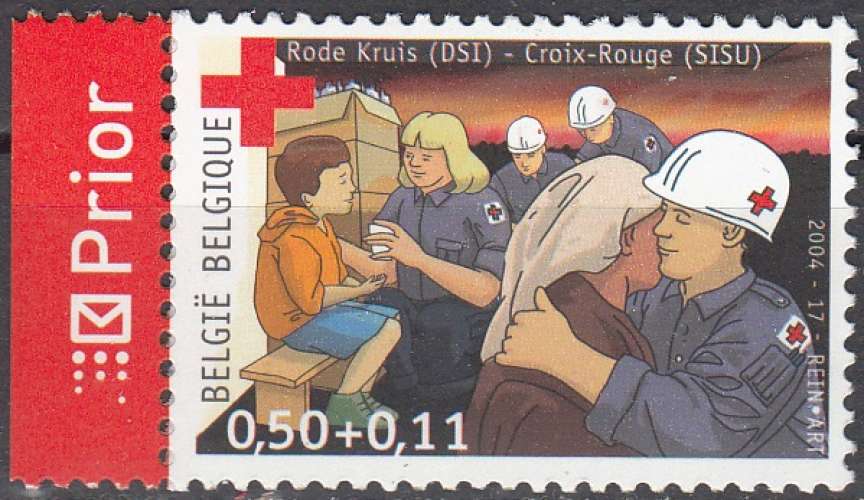 Belgique 2004 COB 3307 Neuf ** Cote (2016) 1.30 Euro Croix-Rouge SISU