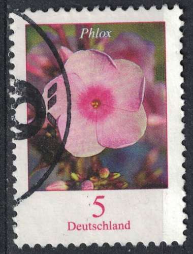 Allemagne 2017 Oblitéré rond Used Fleur Phlox SU