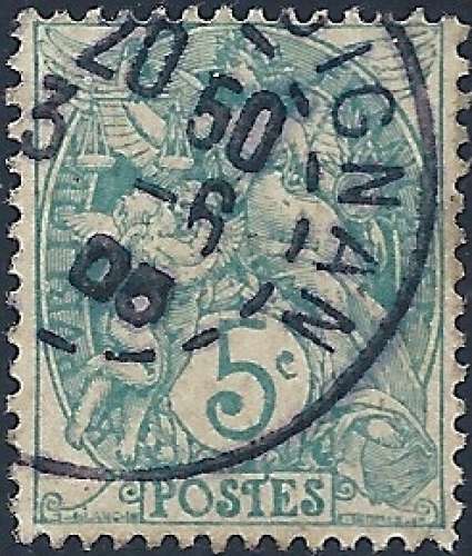 France - 1920/24 - Y&T 110 (o) - Cancelled - used