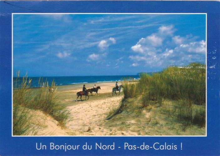 France CPM 62 Le Cap Blanc-Nez - Côte d'Opale (carte publicitaire)