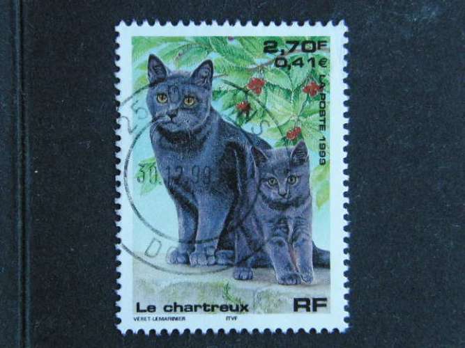 Y.T. 3283 - Oblitéré avec cachet rond daté d'époque