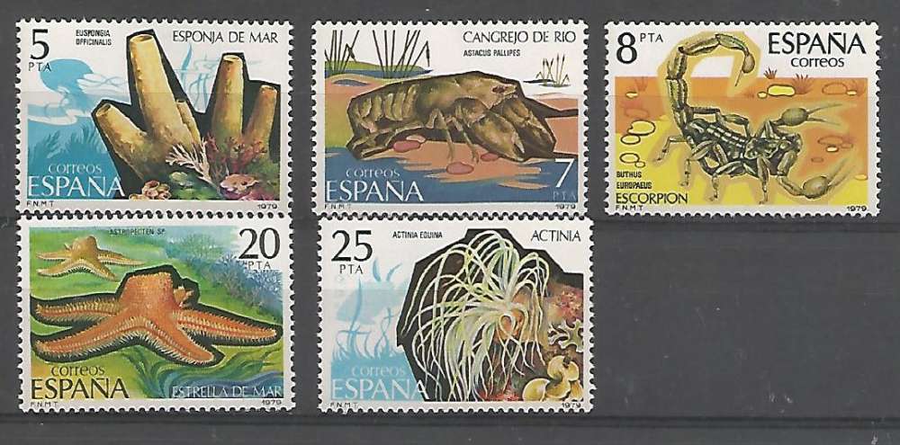 Espagne - 1979 - Faune - Tp n° 2173 / 7 - Neuf **  