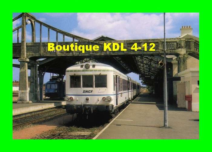RU 0468 - Autorail Caravelle X 4681 en gare - CHOLET - Maine et Loire - SNCF