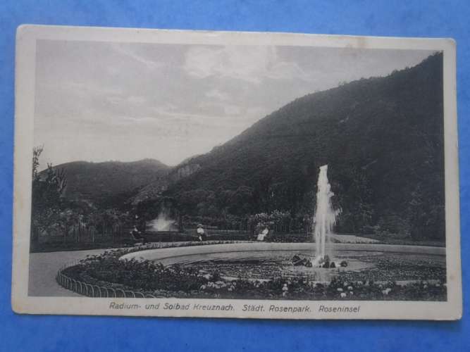 ALLEMAGNE-BAD KREUZNACH-fontaine