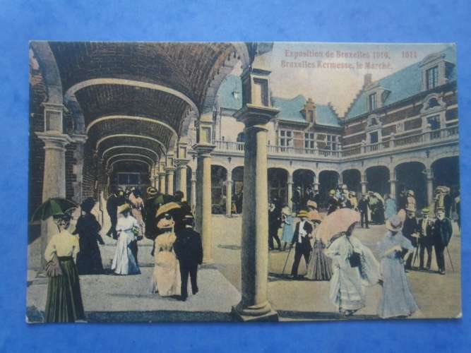 BELGIQUE-BRUXELLES-exposition de 1910