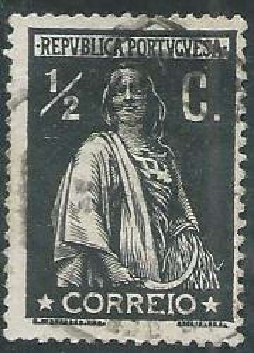 Portugal - Y&T 0207 (o) - Cérès - Année 1912 - 