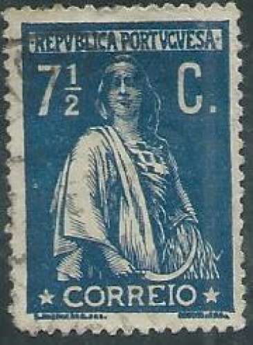 Portugal - Y&T 0237A (o) - Cérès - Année 1917 - 