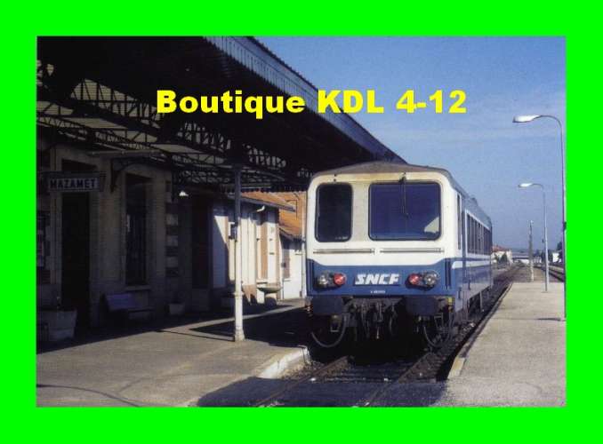 RU 1651 - Autorail X 2103 en gare - MAZAMET - Tarn - SNCF