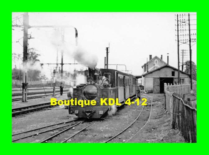 AL 481 - Train - locomotive 030 T Decauville n° 3-4 en gare - TOURY - Eure et Loir - TPT