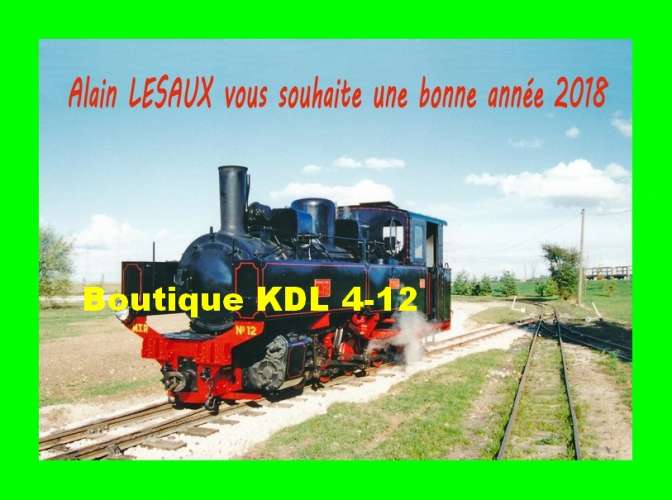 AL 498 - Loco KDL 4-12 au terminus de Bellebat - PITHIVIERS LE VIEIL - Loiret - MPT