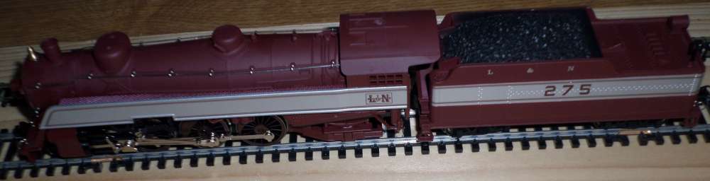 Mehano H0 -L&N - Locomotive à vapeur avec tender séparé - 4-6-2 Pacific- Louisville & Nashville