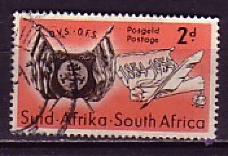 Afrique du Sud 1954  Y&T  199  oblitéré