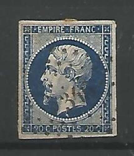 France - 1853 - Second Empire - Tp n° 14 Ab- Oblitéré